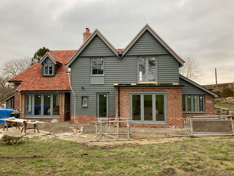 Hall Road Chelsworth, New Builds